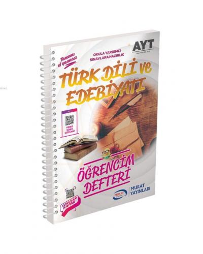 Murat Yayınları AYT Türk Dili ve Edebiyatı Öğrencim Defteri 3016 Murat