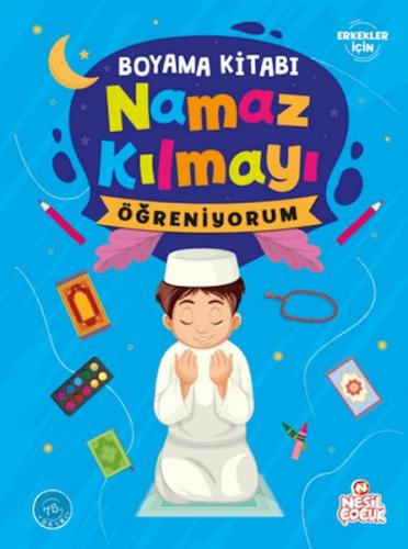 Namaz Kılmayı Öğreniyorum Erkek - Boyama Kolektif