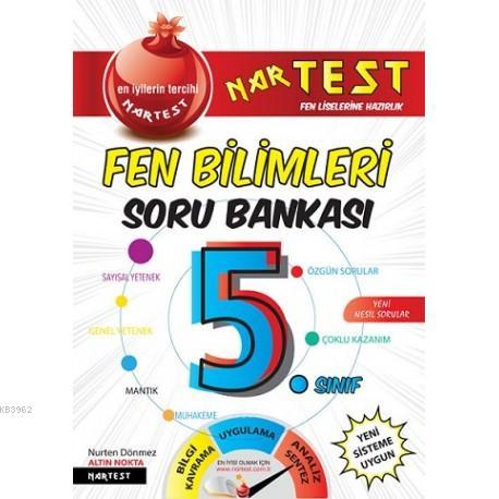 Nartest Yayınları 5. Sınıf Süper Zeka Fen Bilimleri Soru Bankası Narte