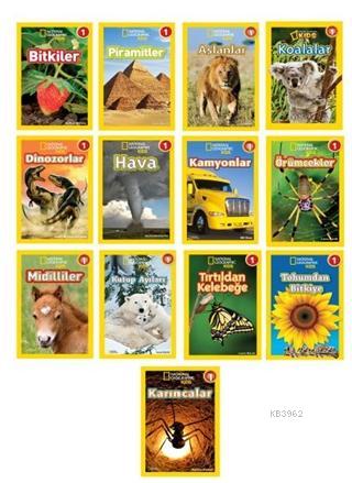National Geographic Kids Okuma Serisi Seviye 1 Seti (13 Kitap) Melissa