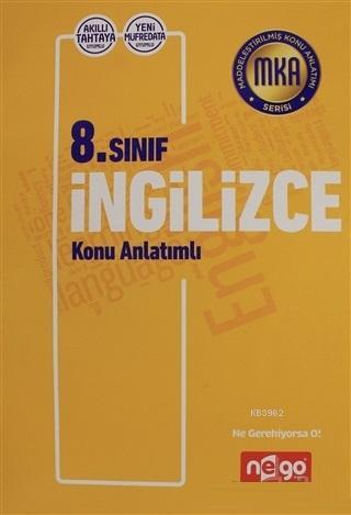 Nego Yayınları 8. Sınıf LGS İngilizce Konu Anlatımlı Nego