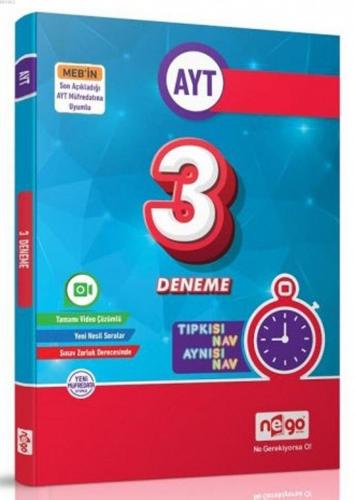 Nego Yayınları AYT 3 Deneme 2020 Özel Nego