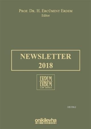 Newsletter 2018 H. Ercüment Erdem