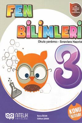 Nitelik Yayınları 3. Sınıf Fen Bilimleri Konu Kitabı
