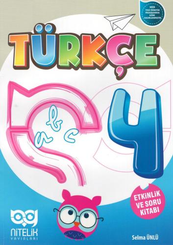 Nitelik Yayınları 4. Sınıf Türkçe Etkinlik ve Soru Kitabı Yeni