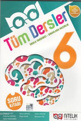 Nitelik Yayınları 6. Sınıf Tüm Dersler Soru Kitabı Nitelik