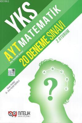 Nitelik Yayınları AYT Matematik 20 Deneme Sınavı Nitelik
