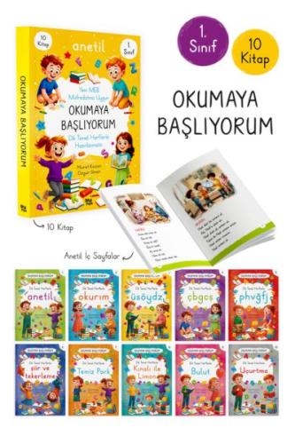 Okumaya Başlıyorum – ANETİL 10 Kitap