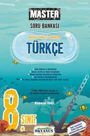 Okyanus Yayınları 8. Sınıf LGS Master Türkçe Soru Bankası Okyanus Y