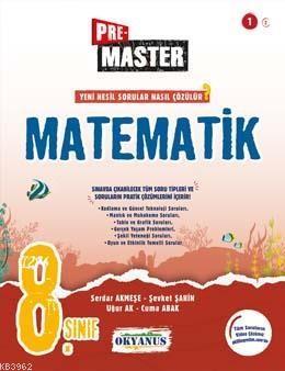 Okyanus Yayınları 8. Sınıf LGS Matematik Pre Master Soru Bankası Okyanus Y