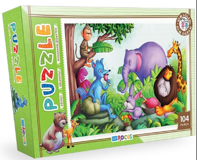 Orman Hayvanları - Puzzle ( BF080 )