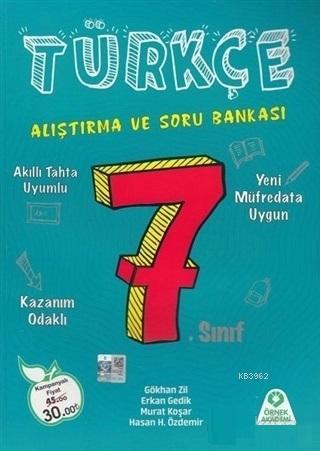 Örnek Akademi Yayınları 7. Sınıf Türkçe Alıştırma ve Soru Bankası Örne