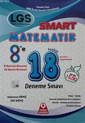 Örnek Akademi Yayınları 8. Sınıf LGS Smart Matematik 18 Deneme Sınavı Örnek Akademi