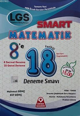 Örnek Akademi Yayınları 8. Sınıf LGS Smart Matematik 18 Deneme Sınavı 