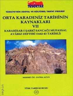 Orta Karadeniz Tarihinin Kaynakları VII Mehmet Öz