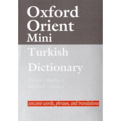 Oxford Orient Mini Turkish Dictionary Joanna Rubery - Nicholas Rollin