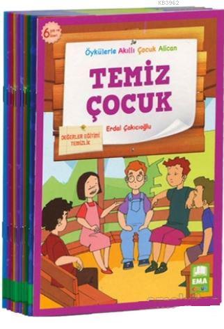 Öykülerle Akıllı Çocuk Alican (Değerler Eğitimi 10 Kitap Set)