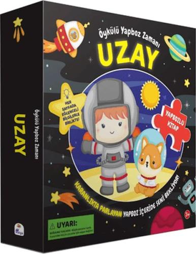 Öykülü Yapboz Zamanı - Uzay (Ciltli)