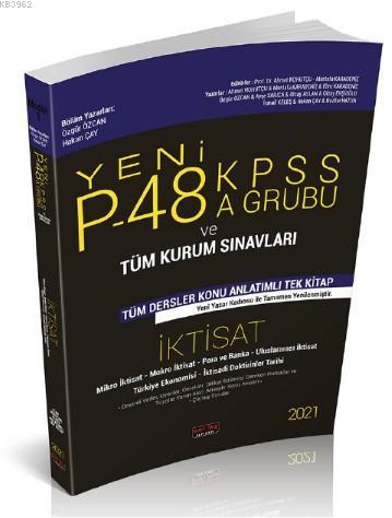 P48 KPSS A Grubu ve Tüm Kurum Sınavları İktisat Konu Anlatımlı Savaş Yayınları 2021; KPSS A Grubu ve Tüm Kurum Sınavları