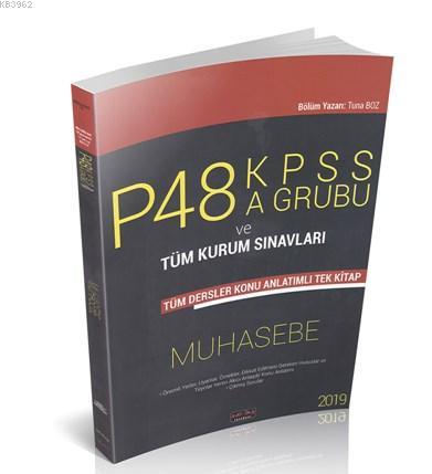 P48 KPSS A Grubu ve Tüm Kurum Sınavları Muhasebe Konu Anlatımlı Savaş Yayınları 2019