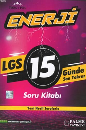Palme Yayınları 8. Sınıf LGS 15 Günde Son Tekrar Enerji Soru Kitabı Palme