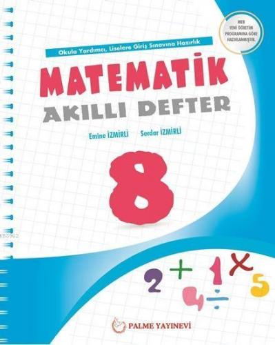 Palme Yayınları 8. Sınıf LGS Matematik Akıllı Defter Palme