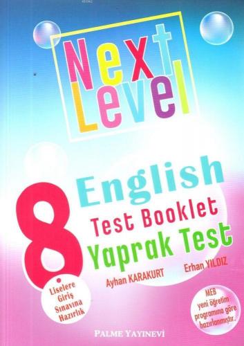 Palme Yayınları 8. Sınıf LGS Next Level English Test Booklet Yaprak Test Palme