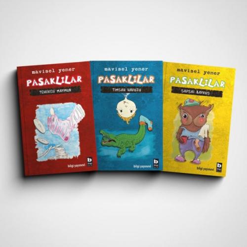 Pasaklılar Serisi Seti (3 Kitap takım) Mavisel Yener