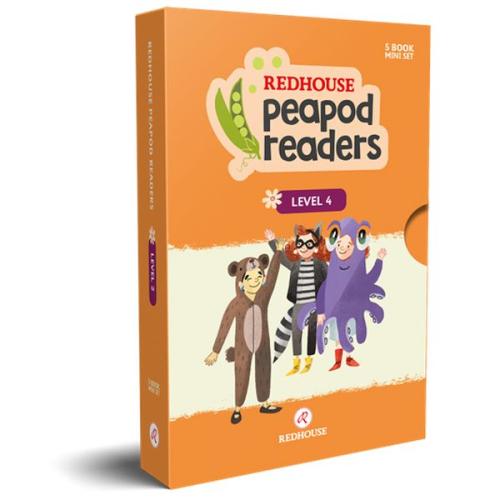Peapod Readers İngilizce Hikâye Seti 5 Kitap - Level 4