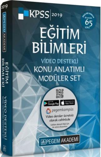 Pegem 2019 KPSS Eğitim Bilimleri Video Destekli Konu Anlatımlı Modüler Set 6 Kitap (Yeni)