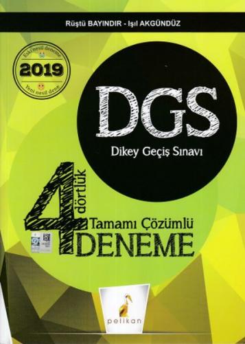 Pelikan 2019 DGS Dört Dörtlük 4 Deneme Işıl Akgündüz