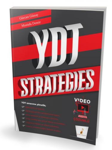 Pelikan YDT Strategies Video Çözümlü Soru Bankası Gürcan Günay