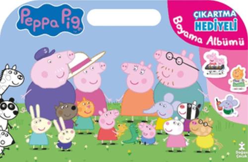 Peppa Pig Çıkartma Hediyeli Boyama Albümü Kolektif