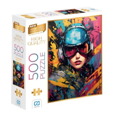 Pilot Kadın Puzzle 500