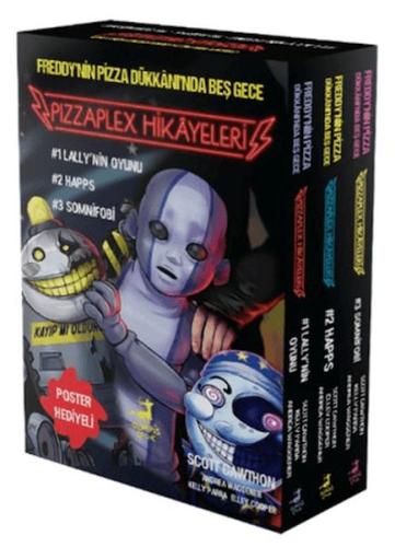 Pizzaplex'ten Hikayeler 3 Kitaplık Kutulu Set - Freddy'nin Pizza Dükka