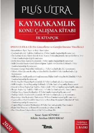 Plus Ultra Kaymakamlık Çalışma Kitabı; Ek Kitapçık