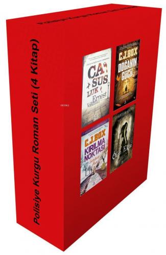 Polisiye Kurgu Roman Seti (4 Kitap)