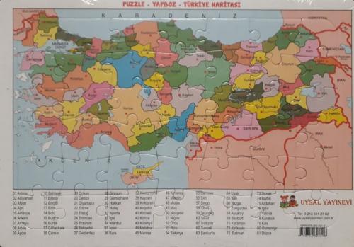 Puzzle - Türkiye Haritası