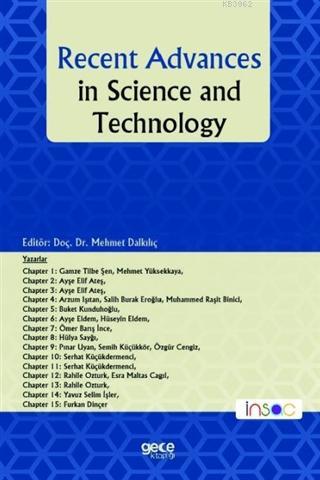 Recent Advances in Science and Technology Kolektif