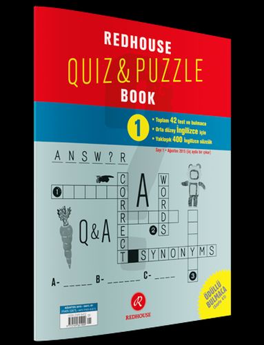 Redhouse Quiz-Puzzle Book Sayı: 1 Komisyon