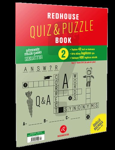 Redhouse Quiz-Puzzle Book Sayı: 2 Komisyon