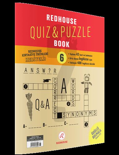 Redhouse Quiz-Puzzle Book Sayı: 6 Komisyon