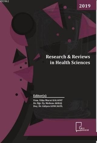 Research Reviews in Health Sciences Kolektif