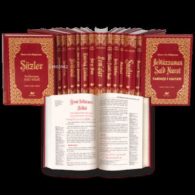 Risale-i Nur Külliyatı- 7525 (Yeni Tanzim Büyük Boy Lügâtçeli)