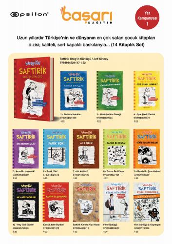 Saftirik Gregin Günlüğü Seti (14 Kitap) Jeff Kinney