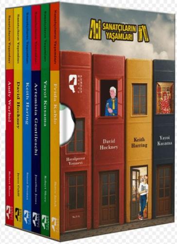 Sanatçıların Yaşamları (Kutulu Set 6 Kitap) Kolektif