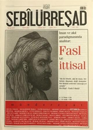 Sebilürreşad Dergisi Sayı : 1015 Nisan 2017