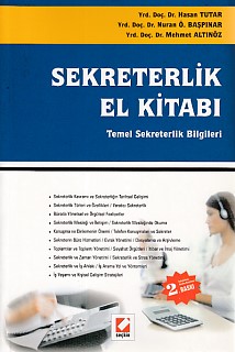 Sekreterlik El Kitabı Hasan Tutar-Nuran Ö.Başpınar-Mehmet Altınöz