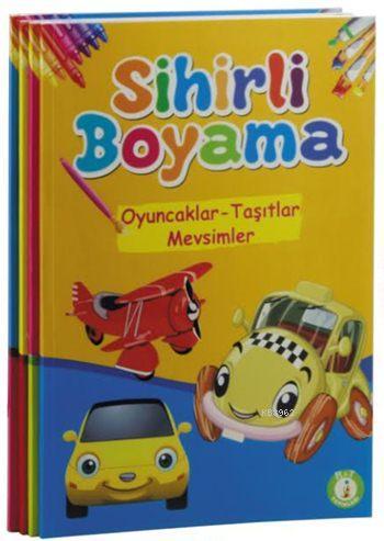 Sihirli Boyama Seti (4 Kitap) Kolektif