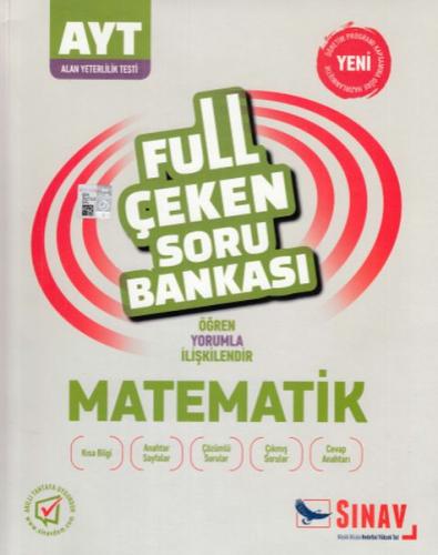 Sınav AYT Matematik Full Çeken Soru Bankası (Yeni) Kolektif